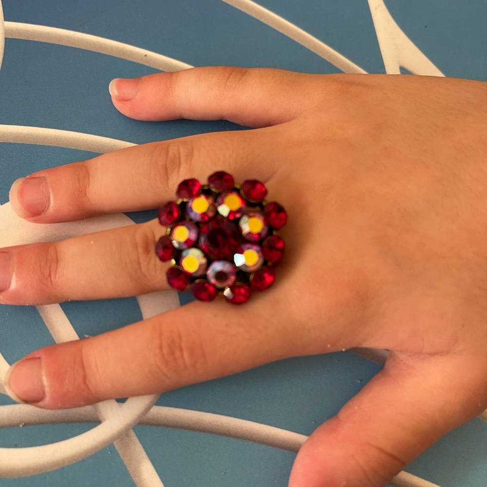 Custom statement/cocktail ring - Picture 2 of 5